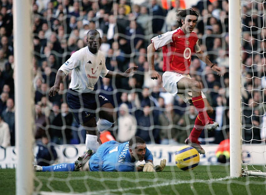 pires scores in a classic arsenal win