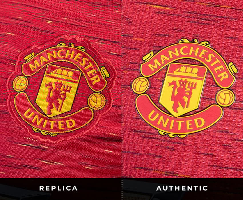 Manchester United Crest Differences Across Replica and Authentic Jerseys
