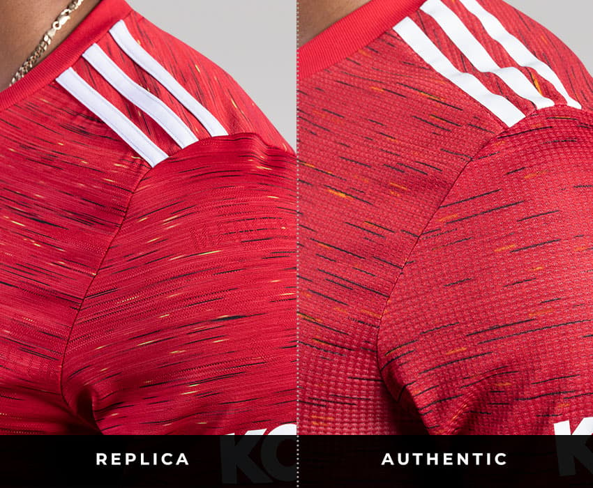 Manchester United jersey differences