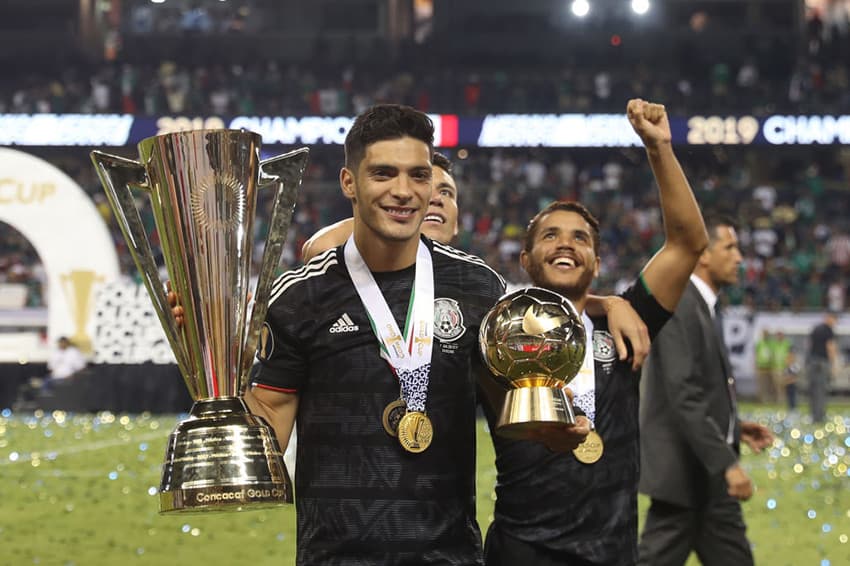 Mexico Hoist a Gold Cup