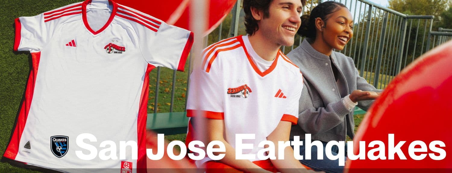 Shop San Jose Earthquakes Soccer Jerseys