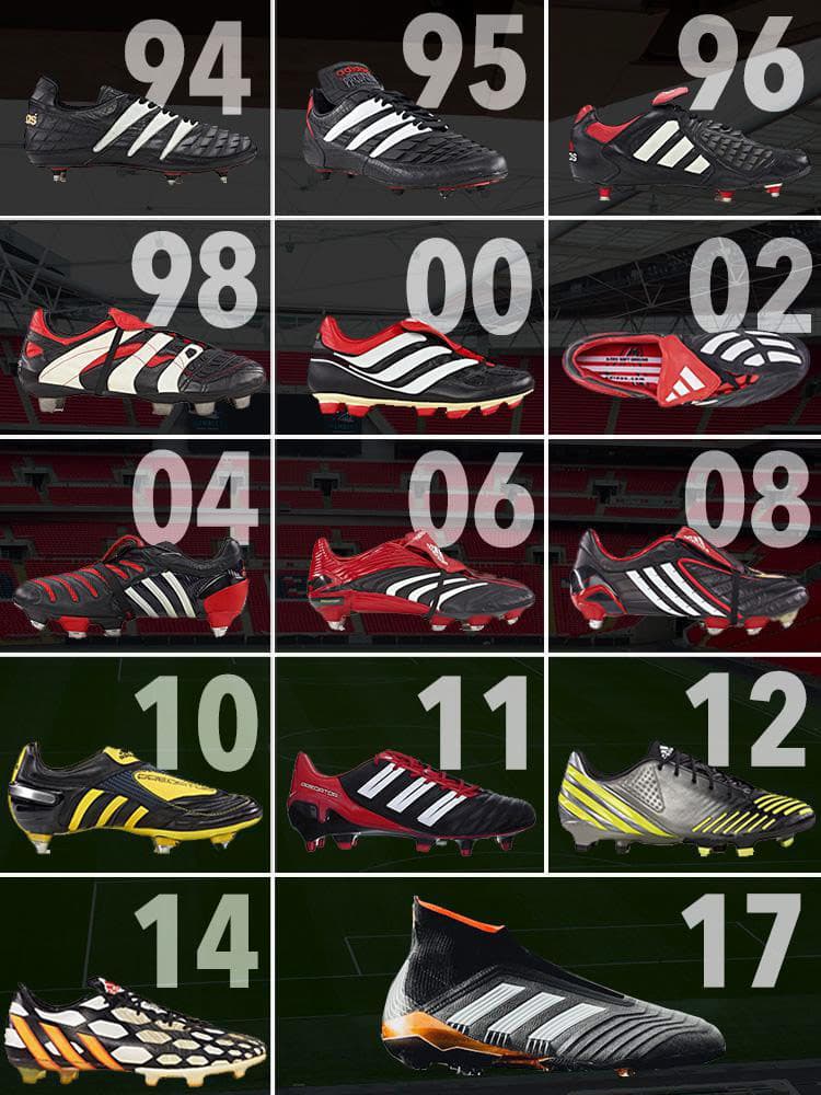 A look back at the history of the adidas Predator