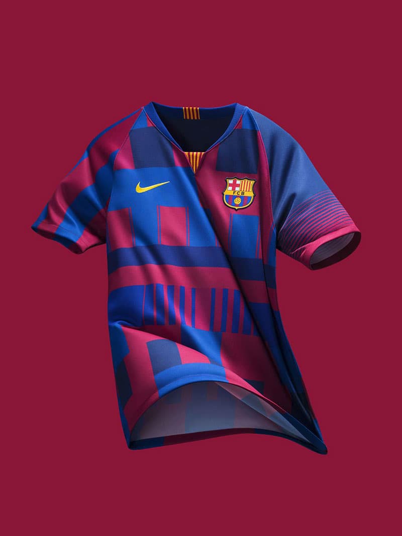 What the Barca 20-year anniversary jersey