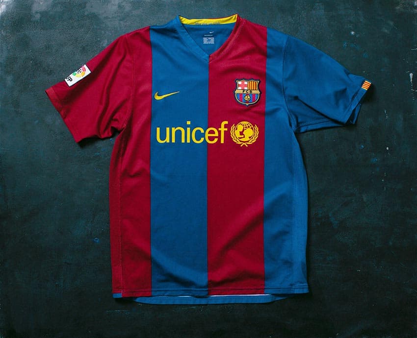 Barcelona Kit History Worldsoccershop