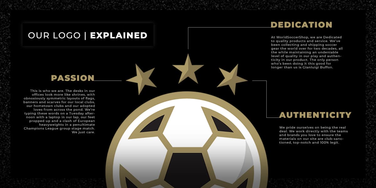 The Three Stars Above Our Logo: Explained
