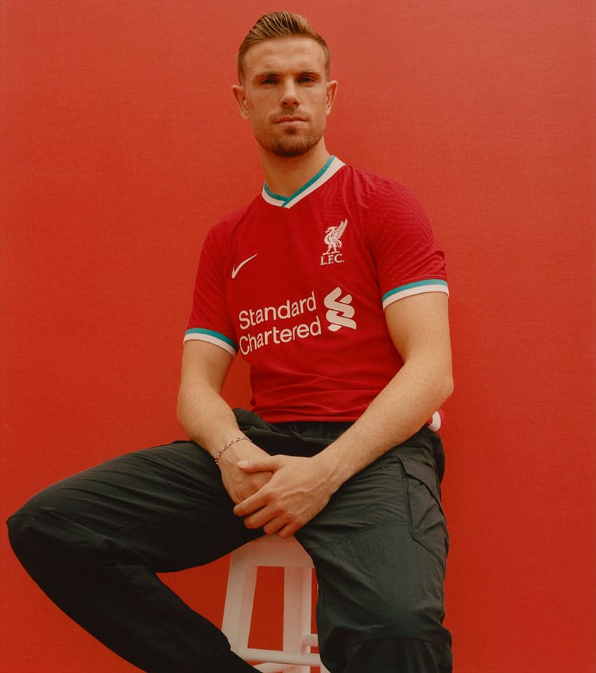 The latest Liverpool home top
