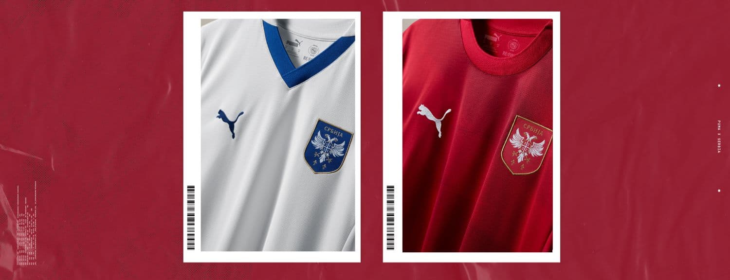 Shop Serbia 2022 Soccer Jerseys