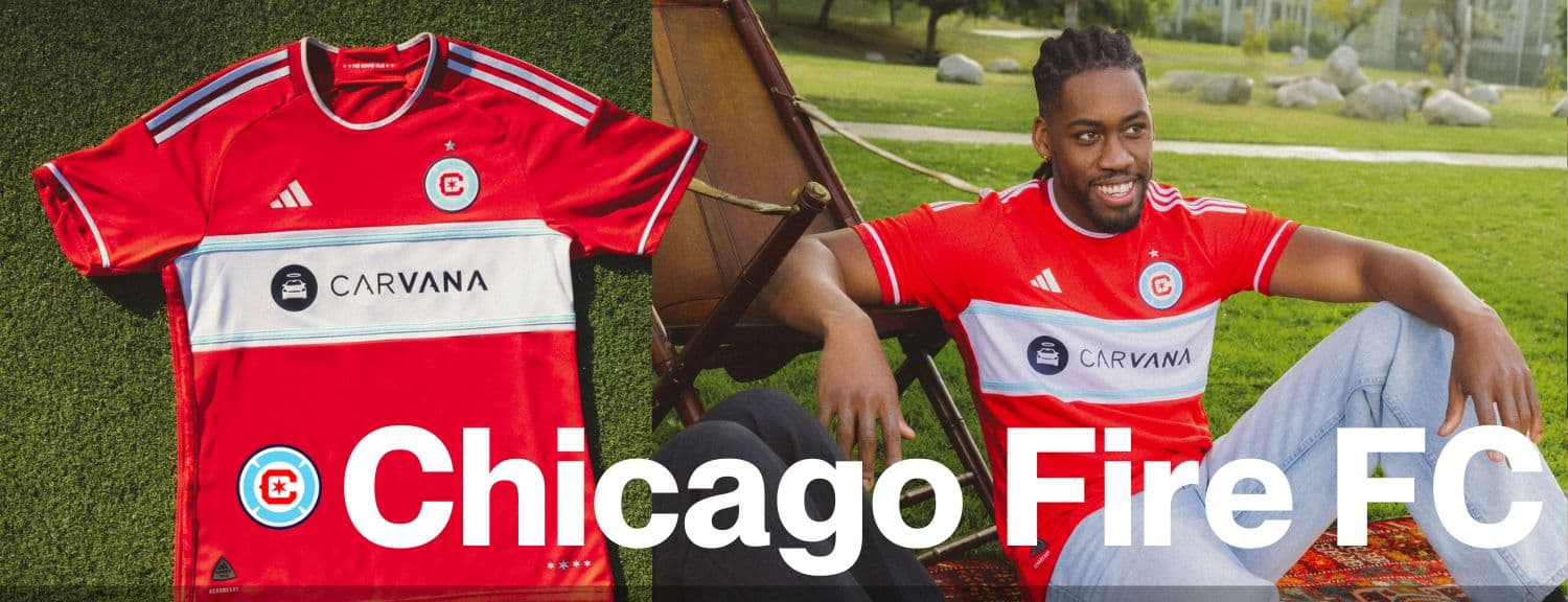 Shop Chicago Fire Soccer Jerseys