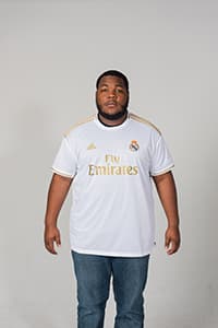 2xl real madrid jersey