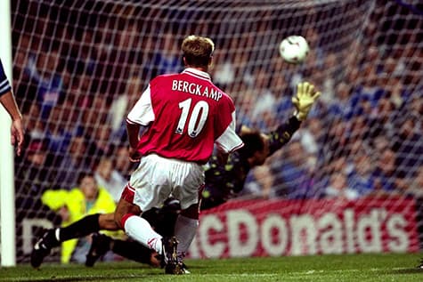 Dennis Bergkamp created in the number 10 jersey at arsenal