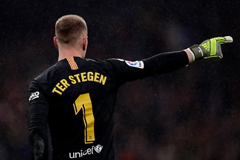 Ter Stegen wears a traditional goalkeepers number at Barcelona - 1