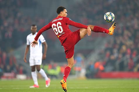 liverpool's trent alexander-arnold never left his 66 shirt after getting it as a kid