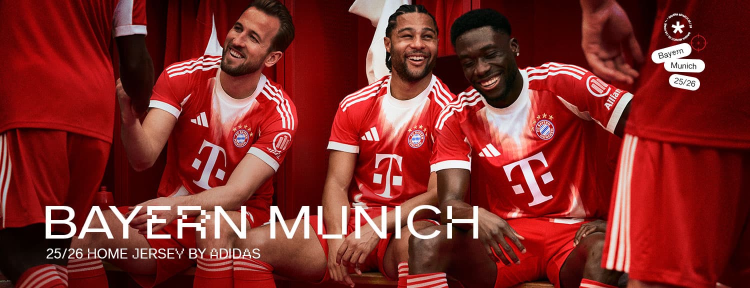 Official Bayern Munich Jersey Shirts World Soccer Shop