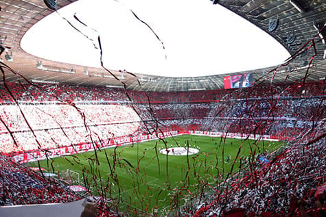 Munich Stadium and Supporters