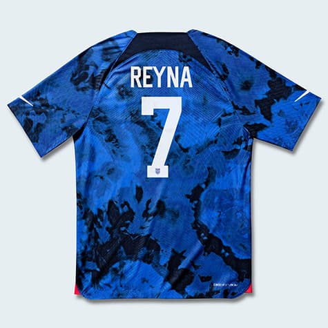 The USA Away jersey styled with the Nike Phantom GT