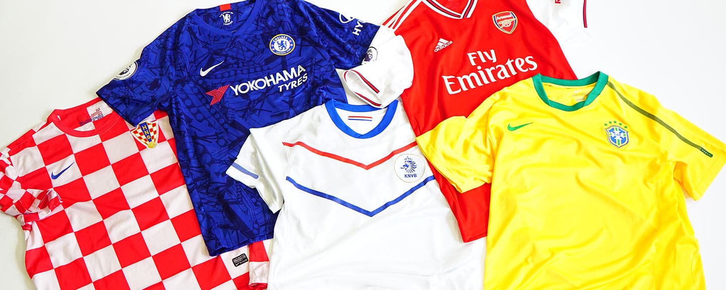 Authentic vs. replica football shirts: what's the difference?