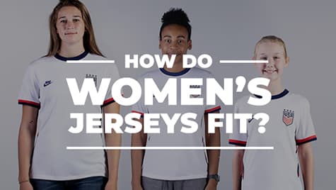Learn How A Womens Soccer Jersey Fits