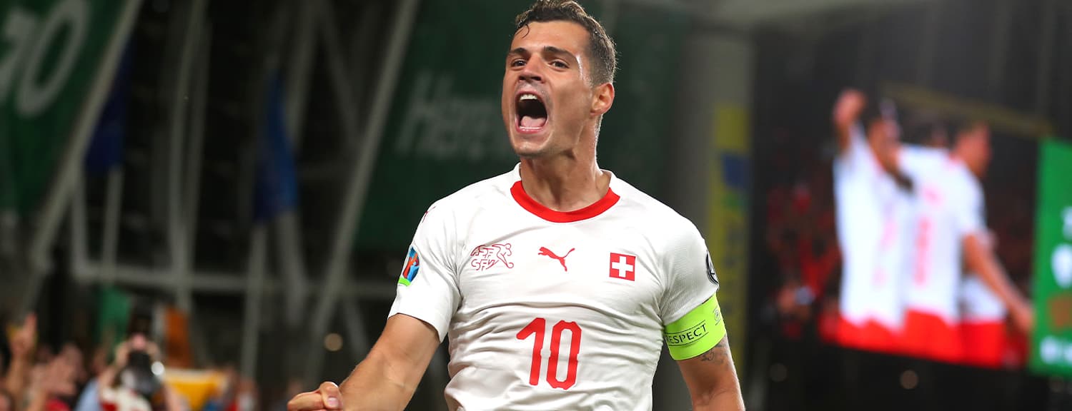 alcanzar despierta estar Official Granit Xhaka Jersey | World Soccer Shop