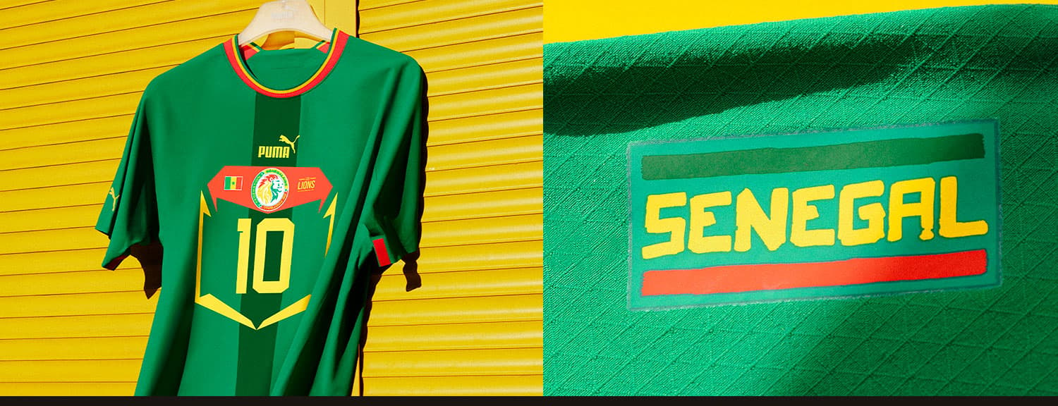 Shop Senegal 2022 Soccer Jerseys