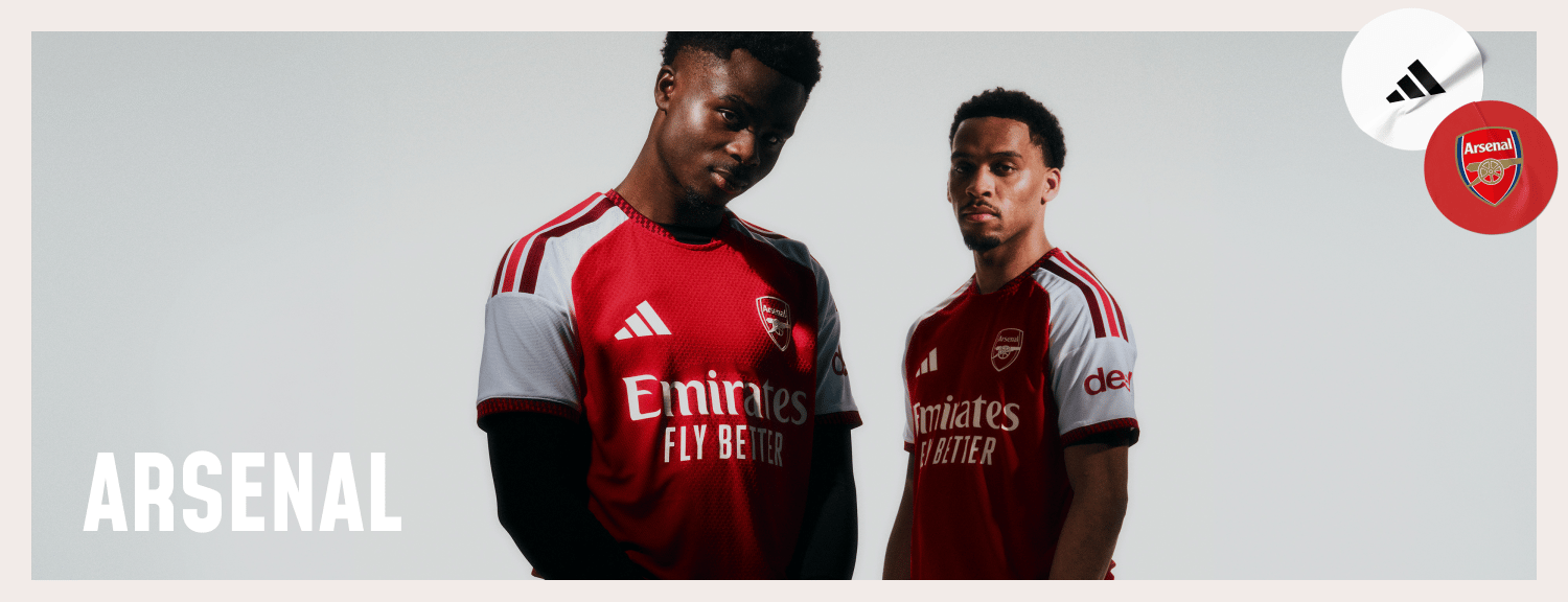 arsenal official home kit