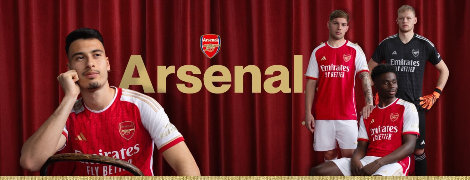 Official Arsenal Jersey Shirts World Soccer Shop