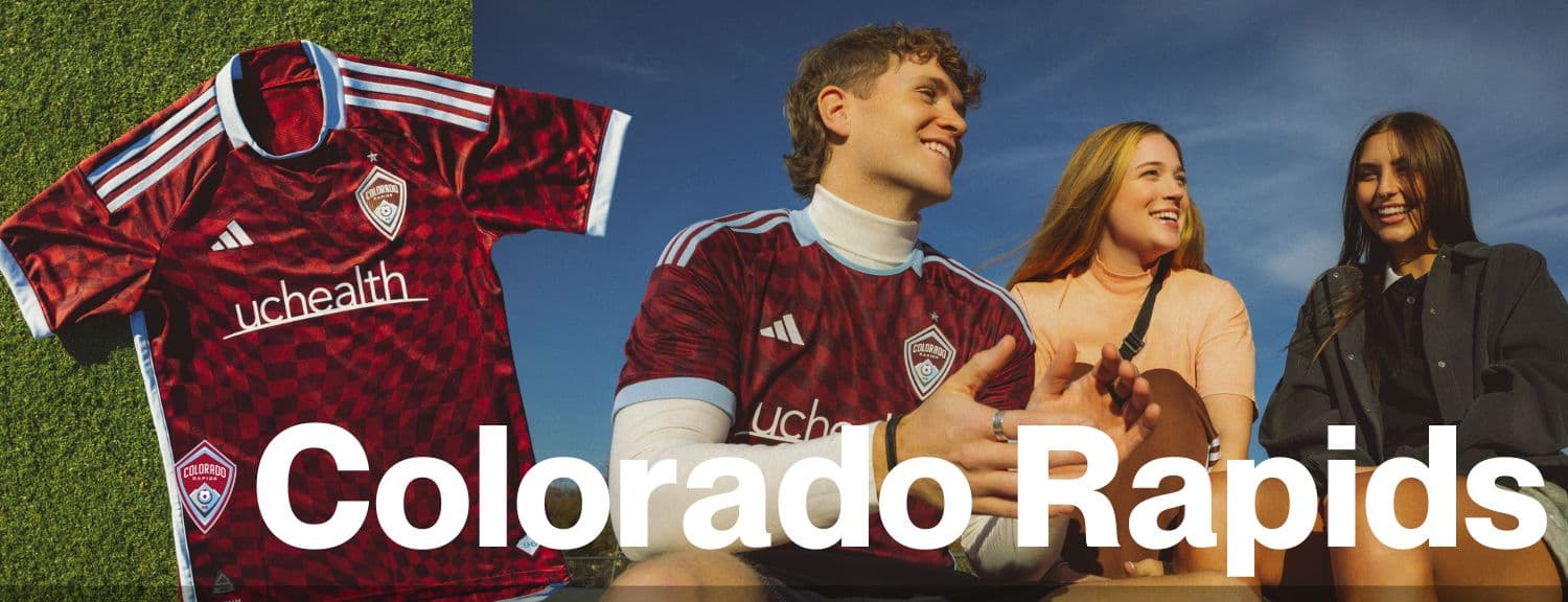 Shop Official Colorado Rapids Soccer Jerseys