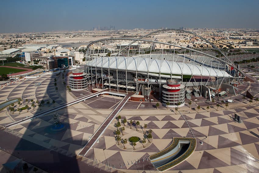 A Qatari World Cup Stadium